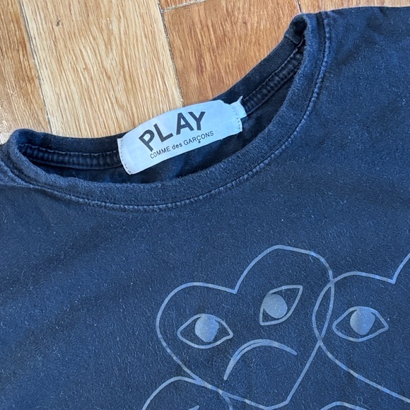 Comme des Garcons PLAY tee shirt - Picture 2 of 2